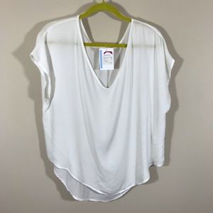 LUSH ASYMMETRICAL CROP TOP SIZE XL